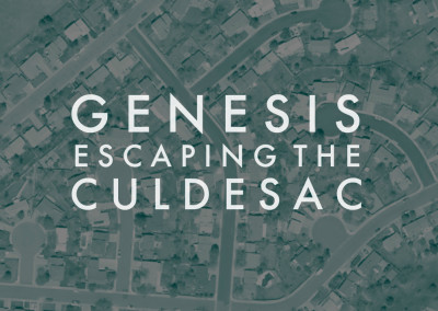 Genesis: Escaping the Culdesac