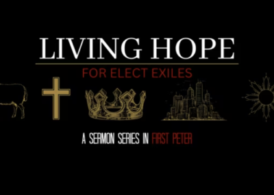 Living Hope for Elect Exiles – Resisting Danger